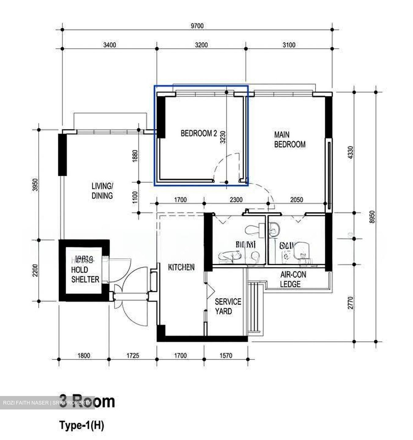 Blk 102B Eastcreek @ Canberra (Sembawang), HDB 3 Rooms #627225061